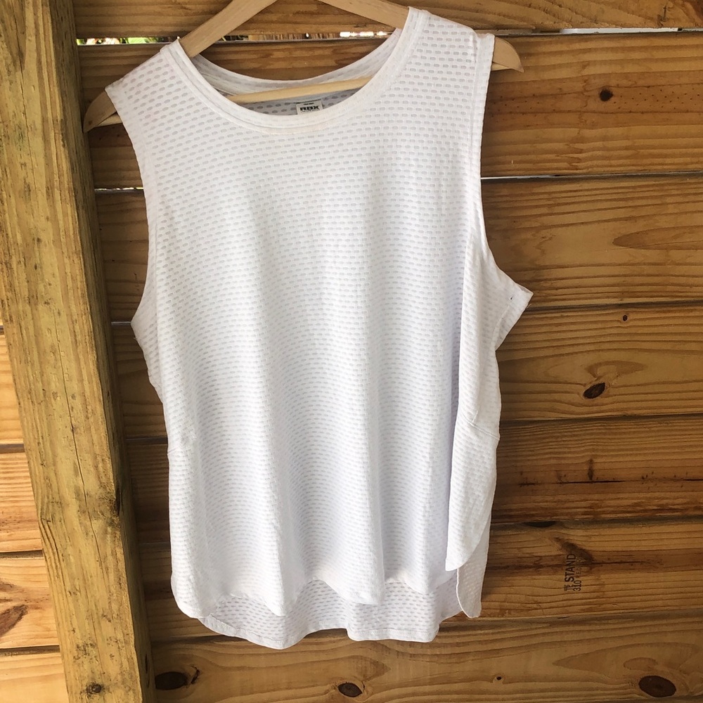 RBX White Performance Top